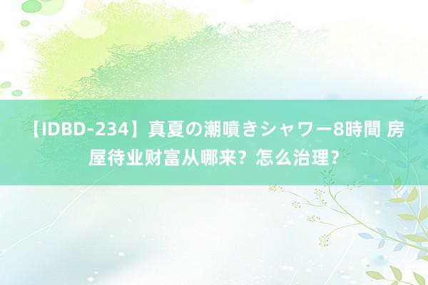 【IDBD-234】真夏の潮噴きシャワー8時間 房屋待业财富从哪来？怎么治理？
